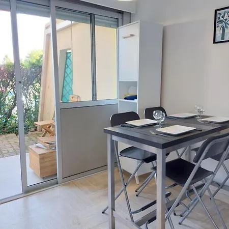 Studio Eleverca 3*- Rez De Jardin Terrasse - Axelle Loc'Appart Mandelieu Exterior foto